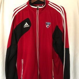 FC Dallas Adidas warmup jacket